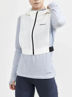 Women Craft Sportswear Running|Jackets And Vests>ADV LUMEN SHORT VEST