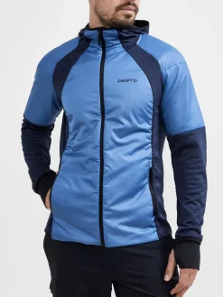 Craft Sportswear Midlayers And Hoodies|Jackets And Vests>MEN'S ADV HYBRID THERMAL MIDLAYER