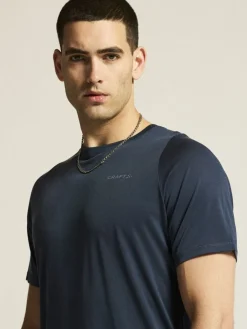 Craft Sportswear Training>Men's Collective Bi-Blend SS Tee - Blaze