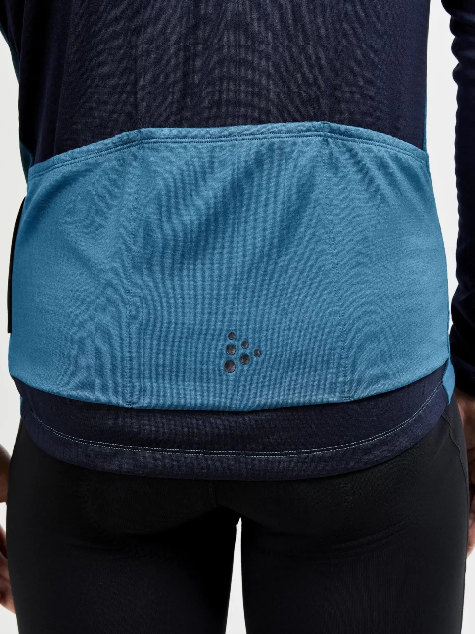 Craft Sportswear Cycling|Tops, Tee's, And Tanks>Men's Core Bike SubZ Long-Sleeve Jersey