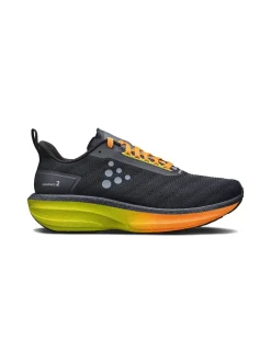 Craft Sportswear Road Shoes|Road Shoes>Men's Endurance 2 Running Shoe - Blaze/Sulfur