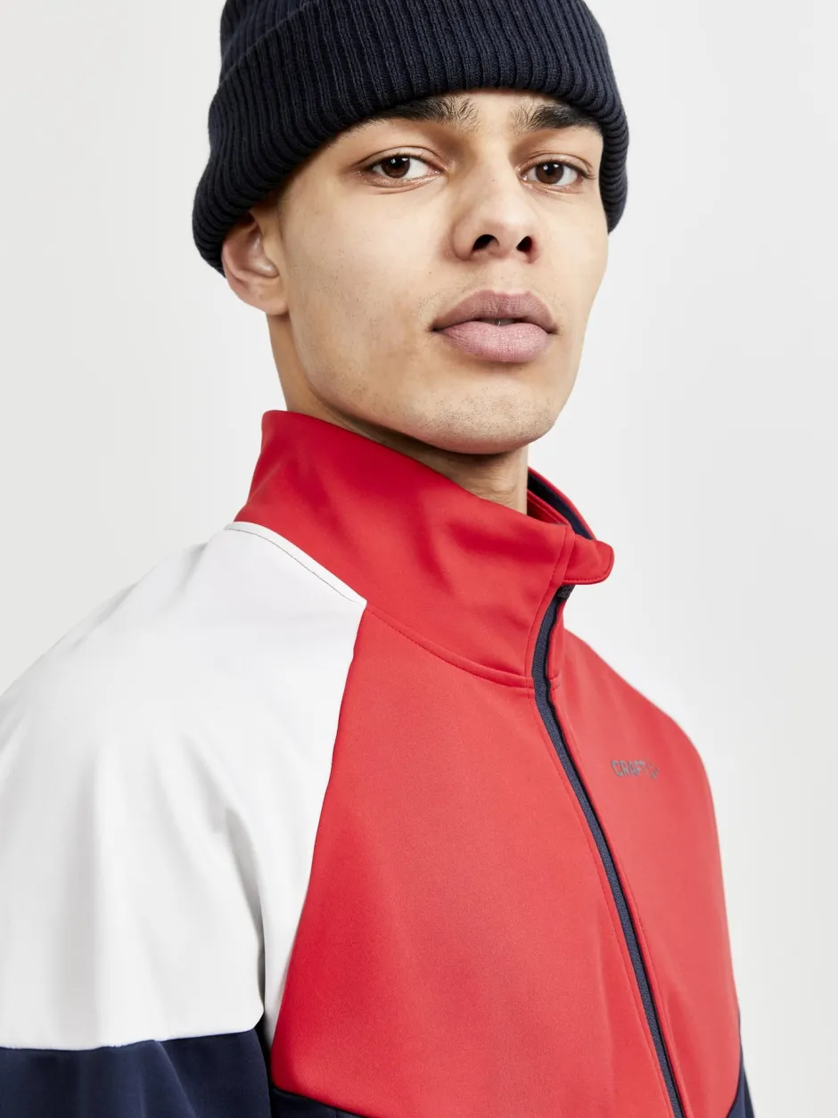 Craft Sportswear Jackets And Vests|Cross Country Skiing>MEN'S GLIDE BLOCK JACKET