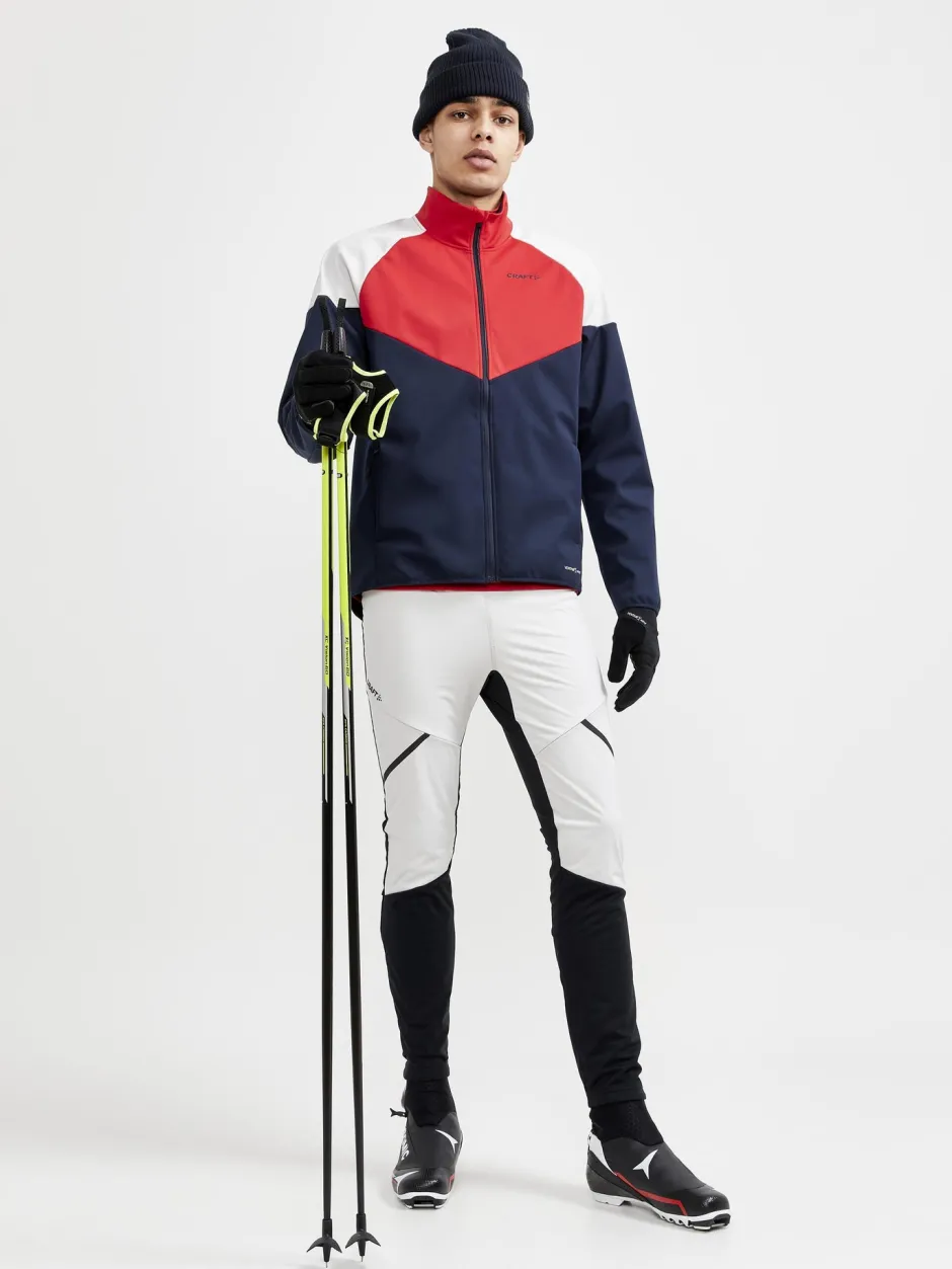 Craft Sportswear Jackets And Vests|Cross Country Skiing>MEN'S GLIDE BLOCK JACKET