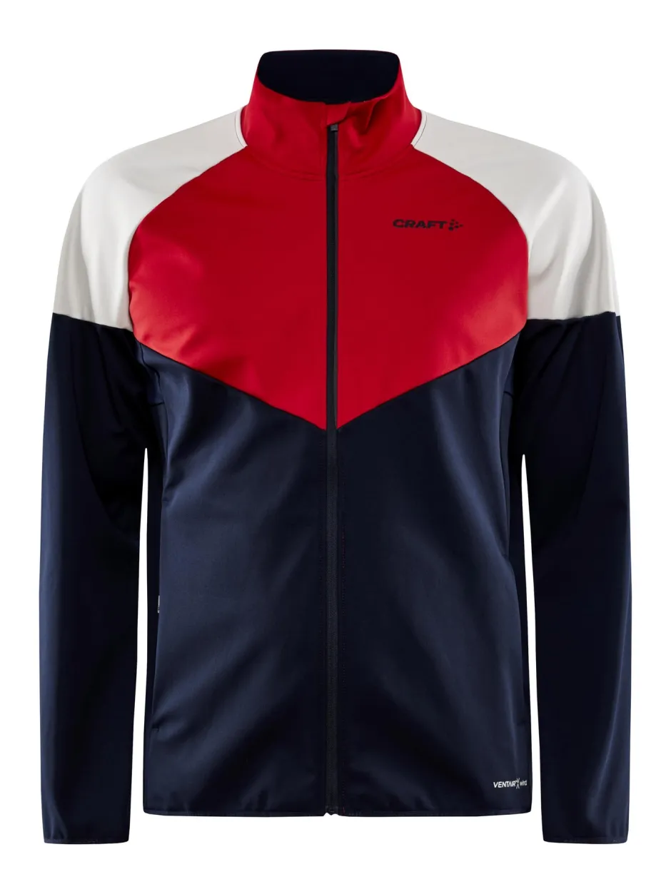 Craft Sportswear Jackets And Vests|Cross Country Skiing>MEN'S GLIDE BLOCK JACKET