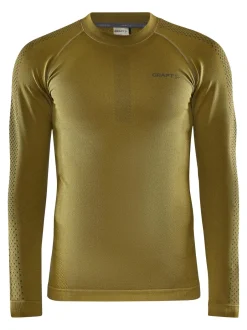 Craft Sportswear Tops, Tee's, And Tanks|Baselayer>MEN'S WARM INTENSITY LONG SLEEVE BASELAYER TOP