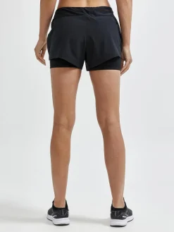 Women Craft Sportswear Shorts|Running>WOMEN'S ADV ESSENCE 2-IN-1 SHORTS
