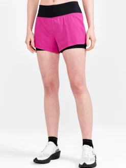 Women Craft Sportswear Training|Running>WOMEN'S ADV ESSENCE 2-IN-1 SHORTS