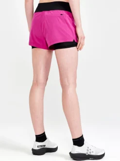 Women Craft Sportswear Training|Running>WOMEN'S ADV ESSENCE 2-IN-1 SHORTS