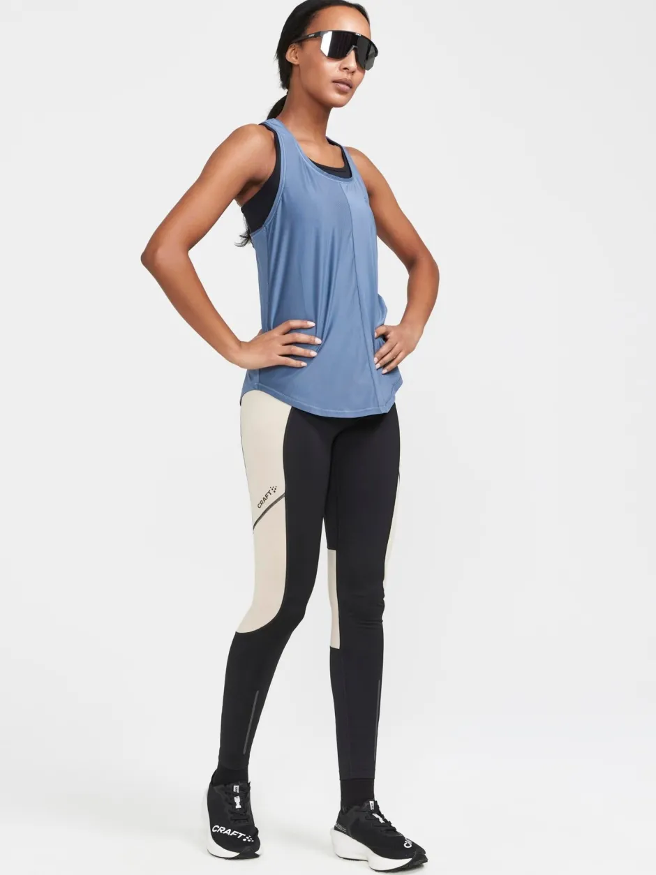 Women Craft Sportswear Training|Tops, Tee's, And Tanks>Women's Core Charge Rib Singlet