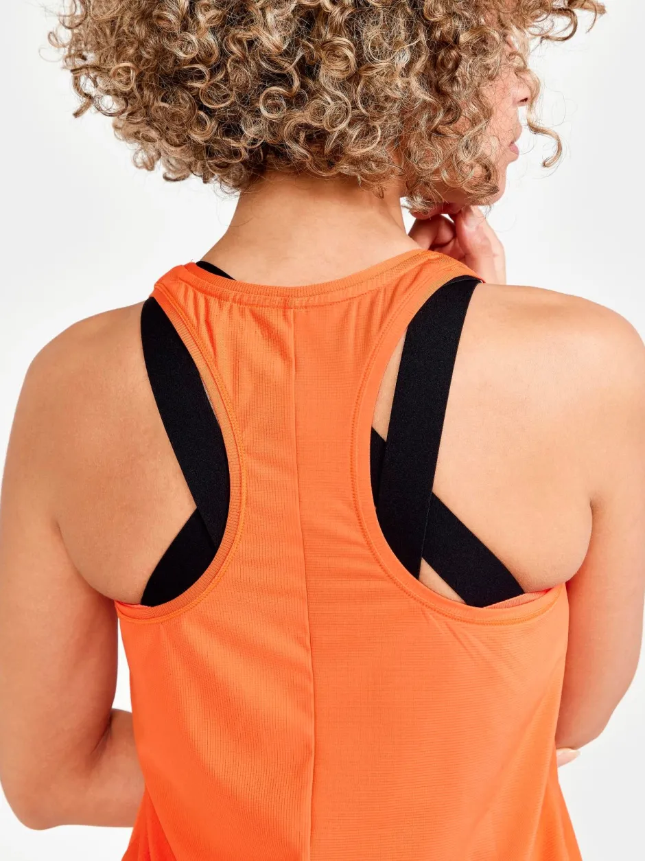 Women Craft Sportswear Training|Tops, Tee's, And Tanks>Women's Core Charge Rib Singlet