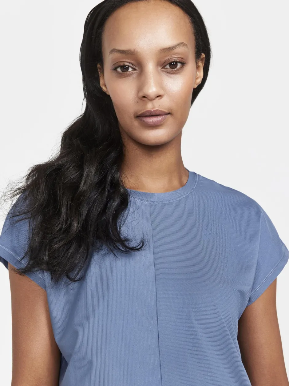 Women Craft Sportswear Tops, Tee's, And Tanks|Training>Women's Core Charge Rib Tee