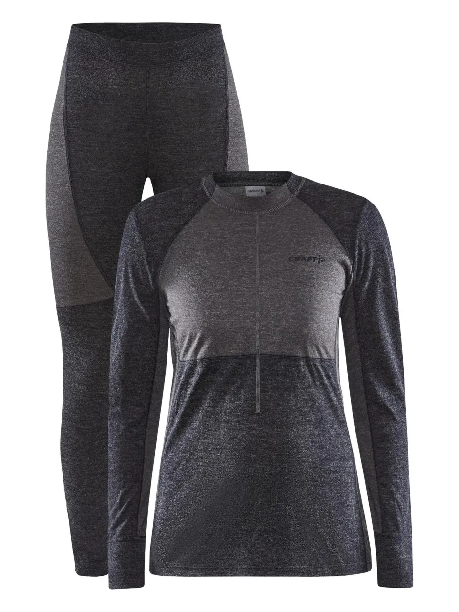Women Craft Sportswear Pants And Tights|Baselayer>Women's CORE Wool Mix Baselayer Set