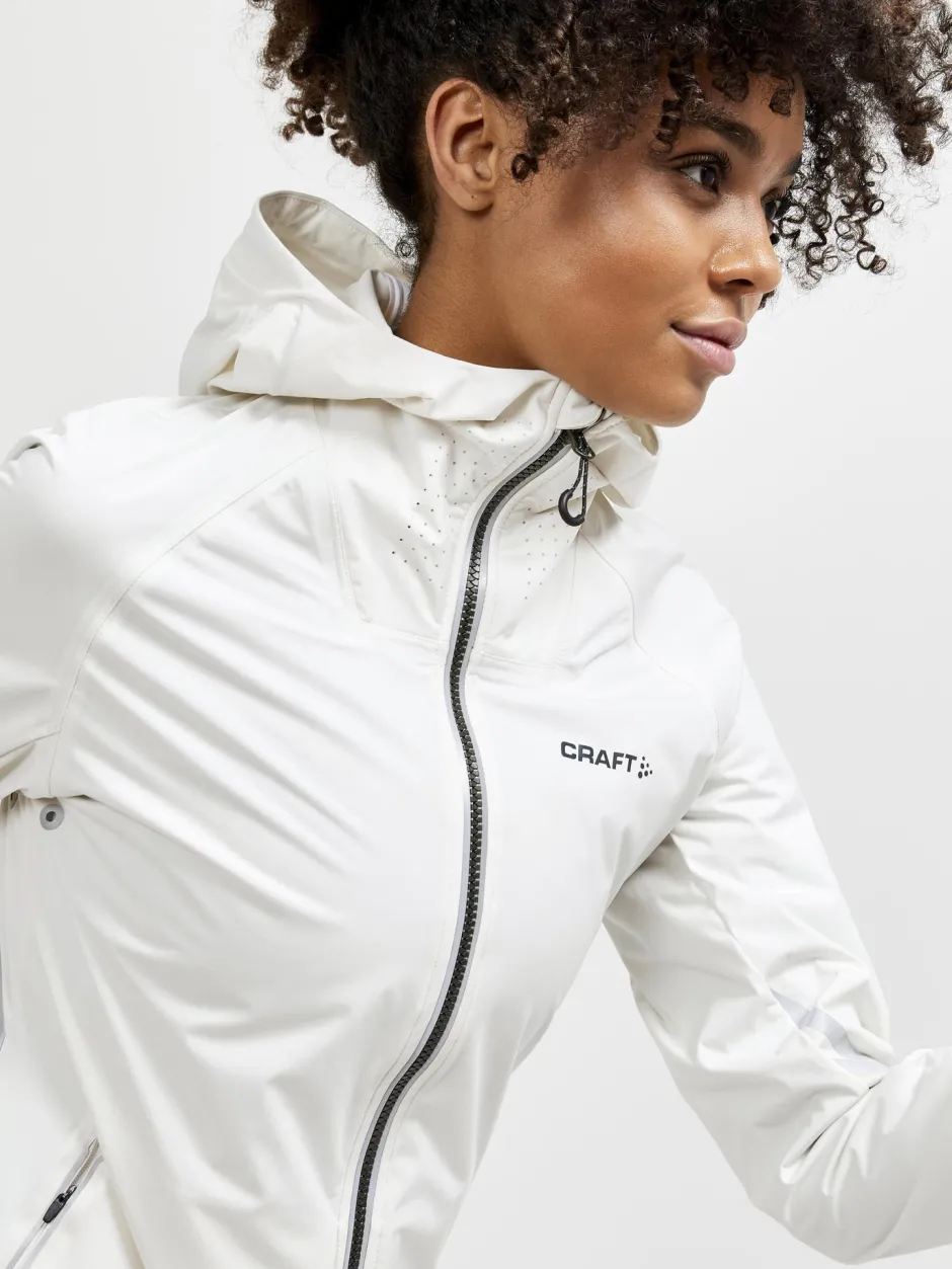 Women Craft Sportswear Jackets And Vests|Running>WOMEN'S PRO HYDRO LUMEN RUNNING JACKET 2