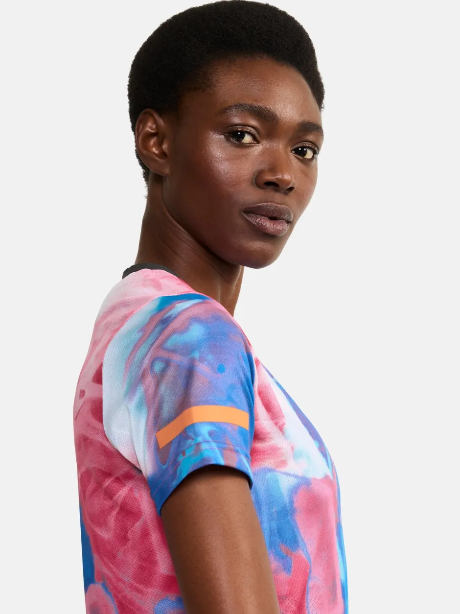 Women Craft Sportswear Tops, Tee's, And Tanks|Running>Women's PRO Hypervent Jaquard Running Tee