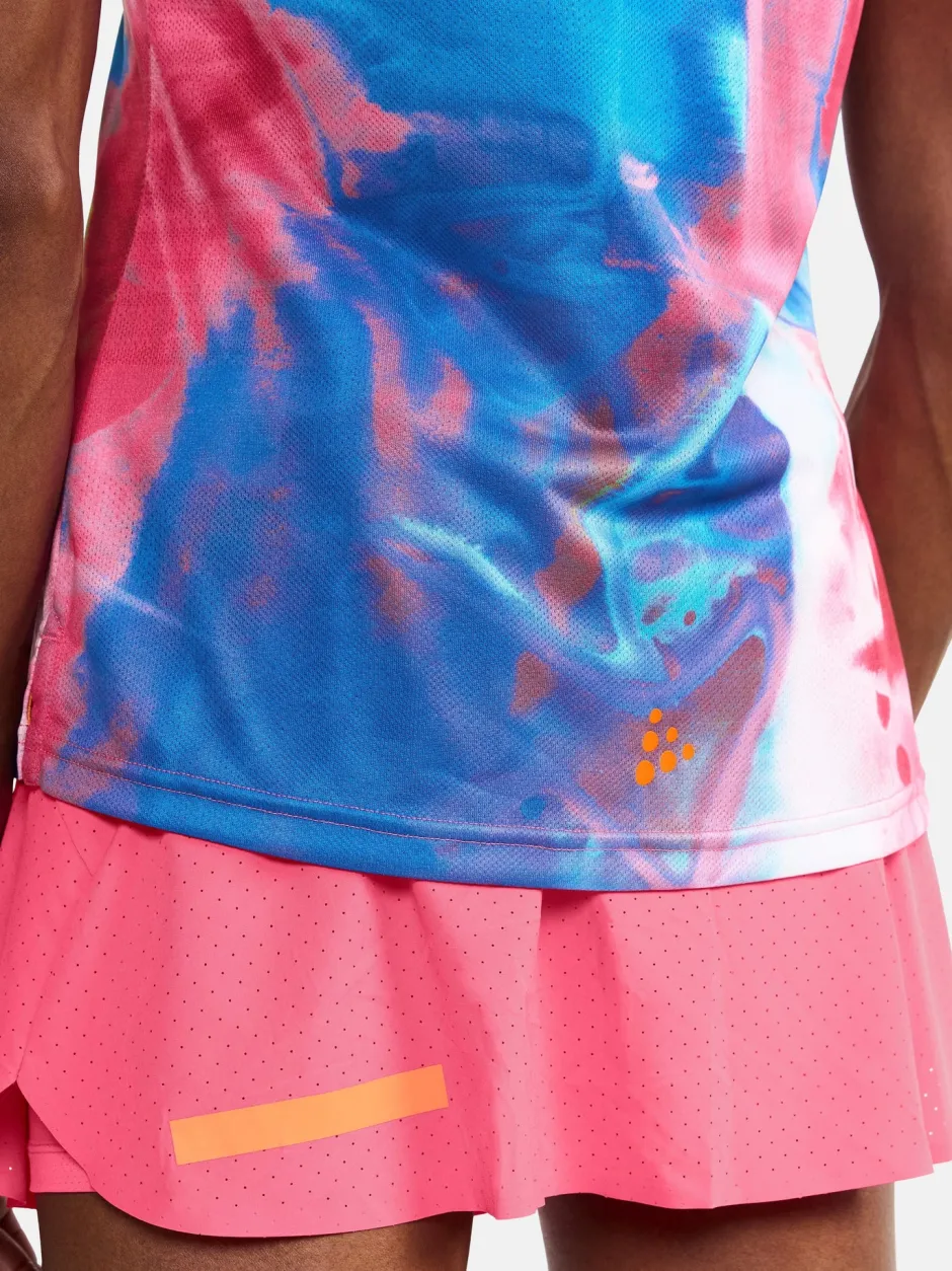 Women Craft Sportswear Tops, Tee's, And Tanks|Running>Women's PRO Hypervent Jaquard Running Tee