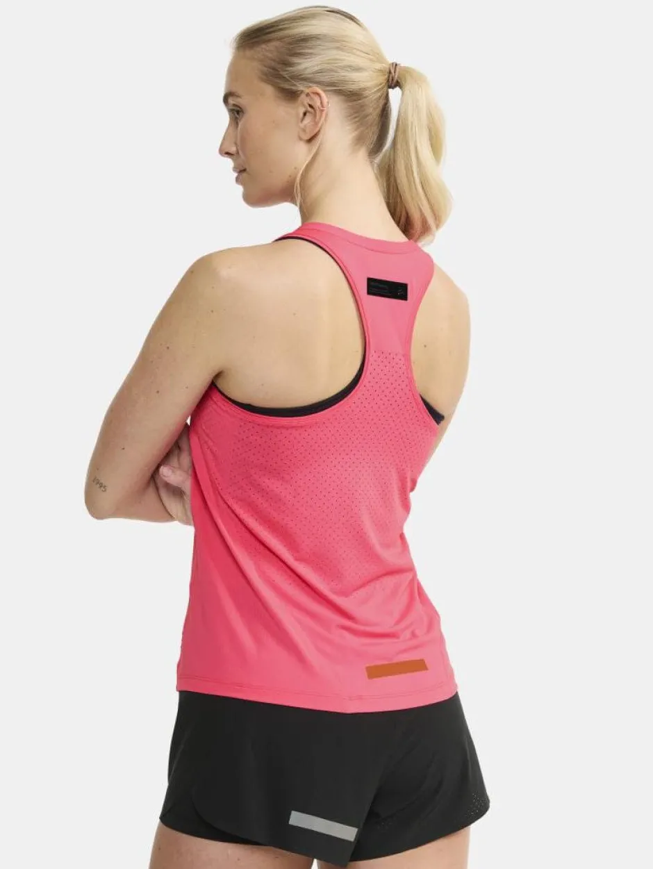 Women Craft Sportswear Tops, Tee's, And Tanks|Running>Women's PRO Hypervent Running Singlet 2