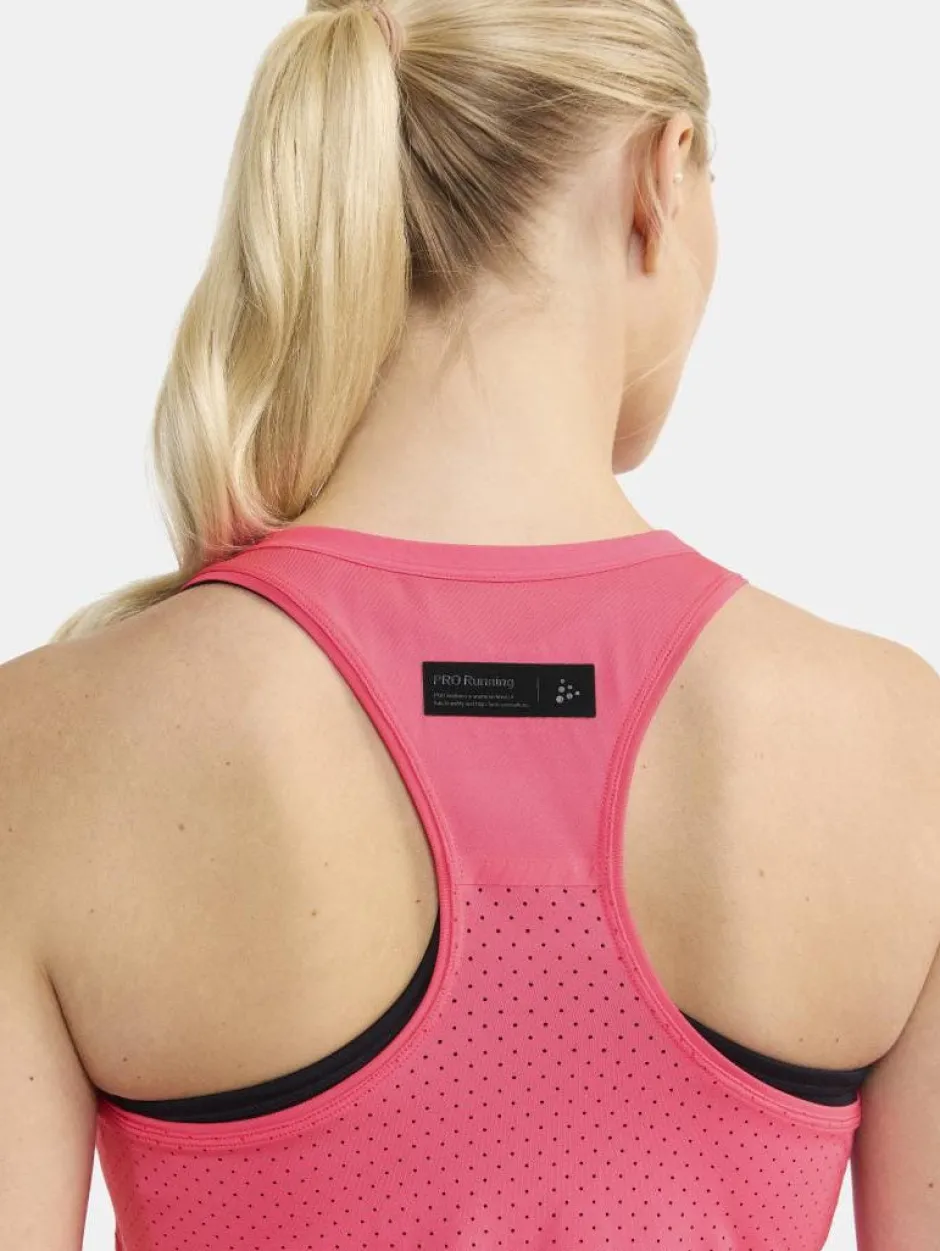 Women Craft Sportswear Tops, Tee's, And Tanks|Running>Women's PRO Hypervent Running Singlet 2
