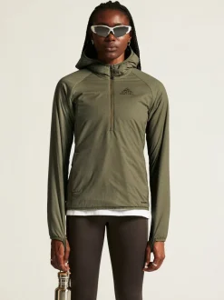 Women Craft Sportswear Midlayers And Hoodies|Running>Women's PRO Trail SubZ Padded Hood